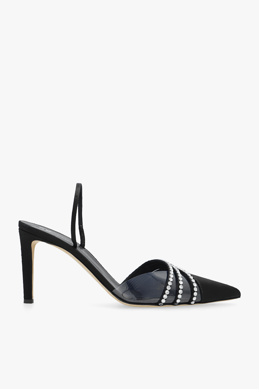 Black Audrine pumps Giuseppe Zanotti Paul Andrew Ingrid sandal